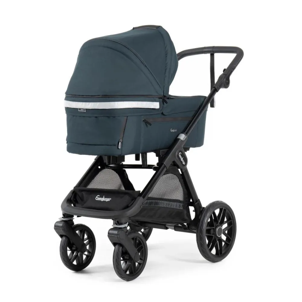 Emmaljunga Sento Pro, Flat +, Urban Forest, komplett barnevogn Clearance
