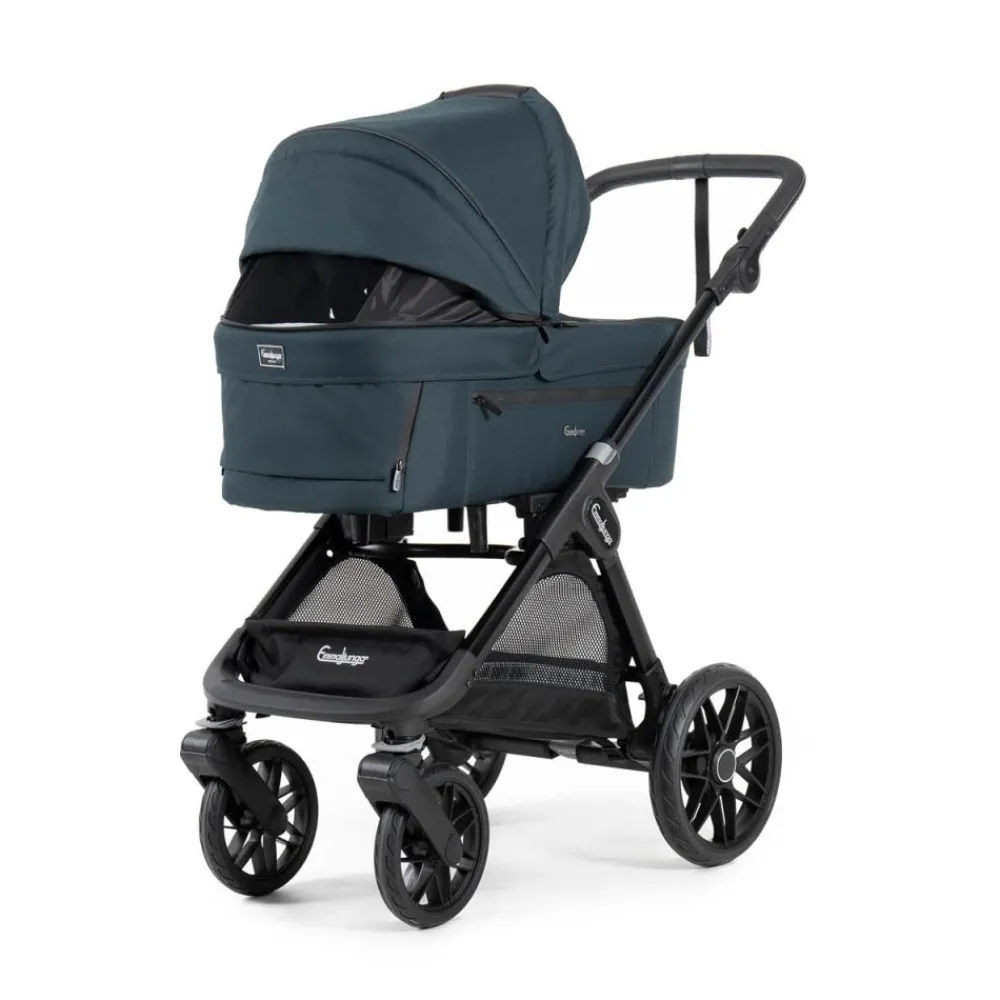 Emmaljunga Sento Pro, Flat +, Urban Forest, komplett barnevogn Clearance