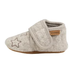EnFant Ulltøfler m/Broderi, Morel New