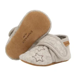 EnFant Ulltøfler m/Broderi, Morel New