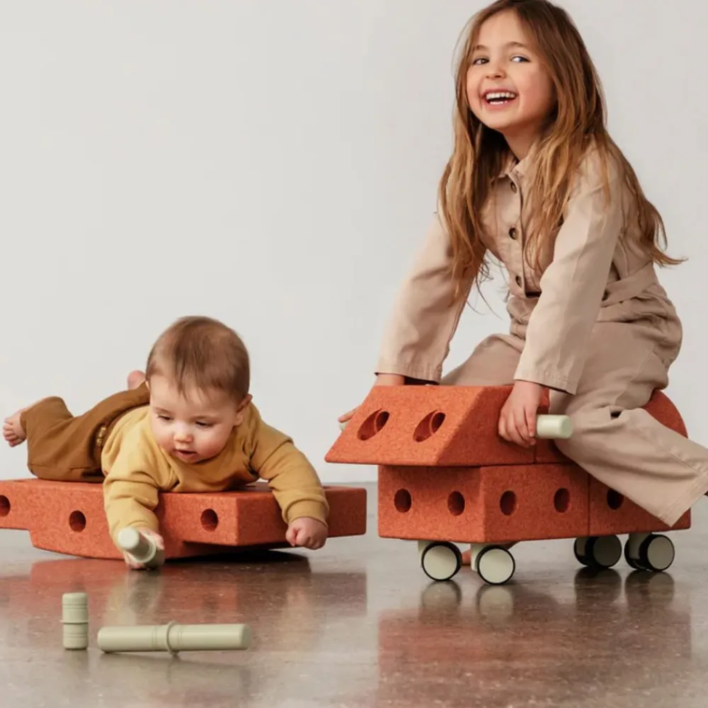 Explorer Set, MODU, Burnt Orange/Dusty Green Hot