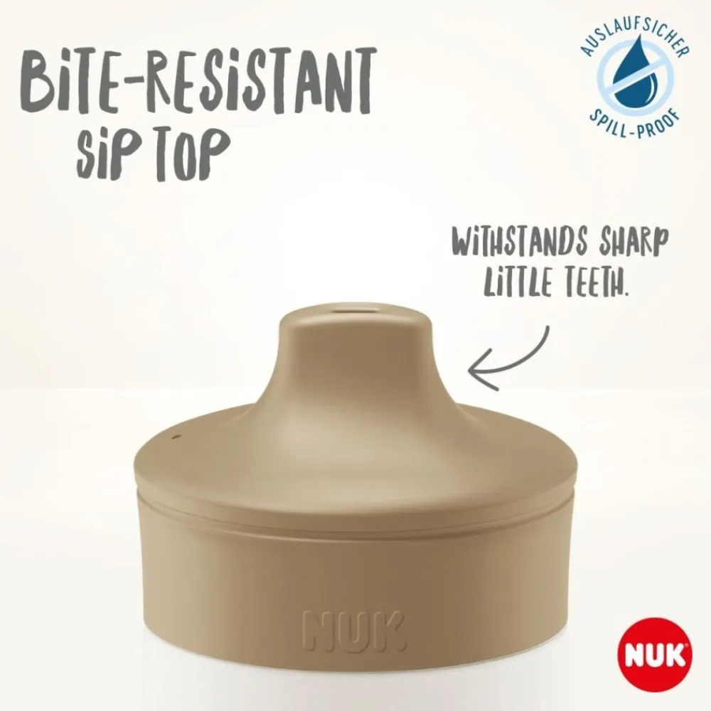 NUK Flaske, , Mini-Me Sip, Rustfritt stål, Flower, 500ml Sale