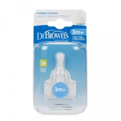 Flaskesmokk, Dr. Brown, Standard Str 2, 3-6mnd Outlet