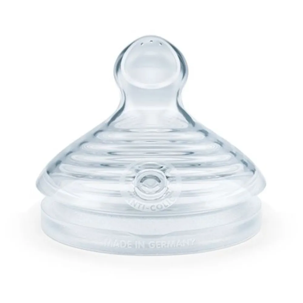 NUK Flaskesmokk, , Nature Sense, Silicone, S/0-6 mnd- 2pk Clearance