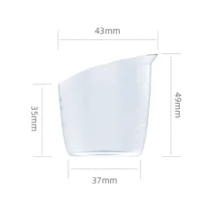 Flow Matebeger med skala 1-35 ml, 3pk Online