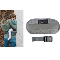 Forlengelsesbelte, Hipseat, Denim Grey Online