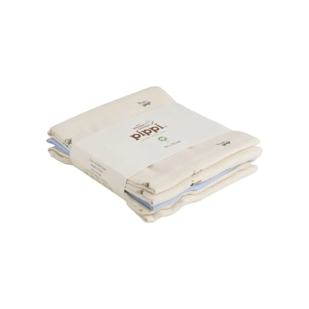 Pippi Gassklut, , Celestial Blue, 3pk Outlet