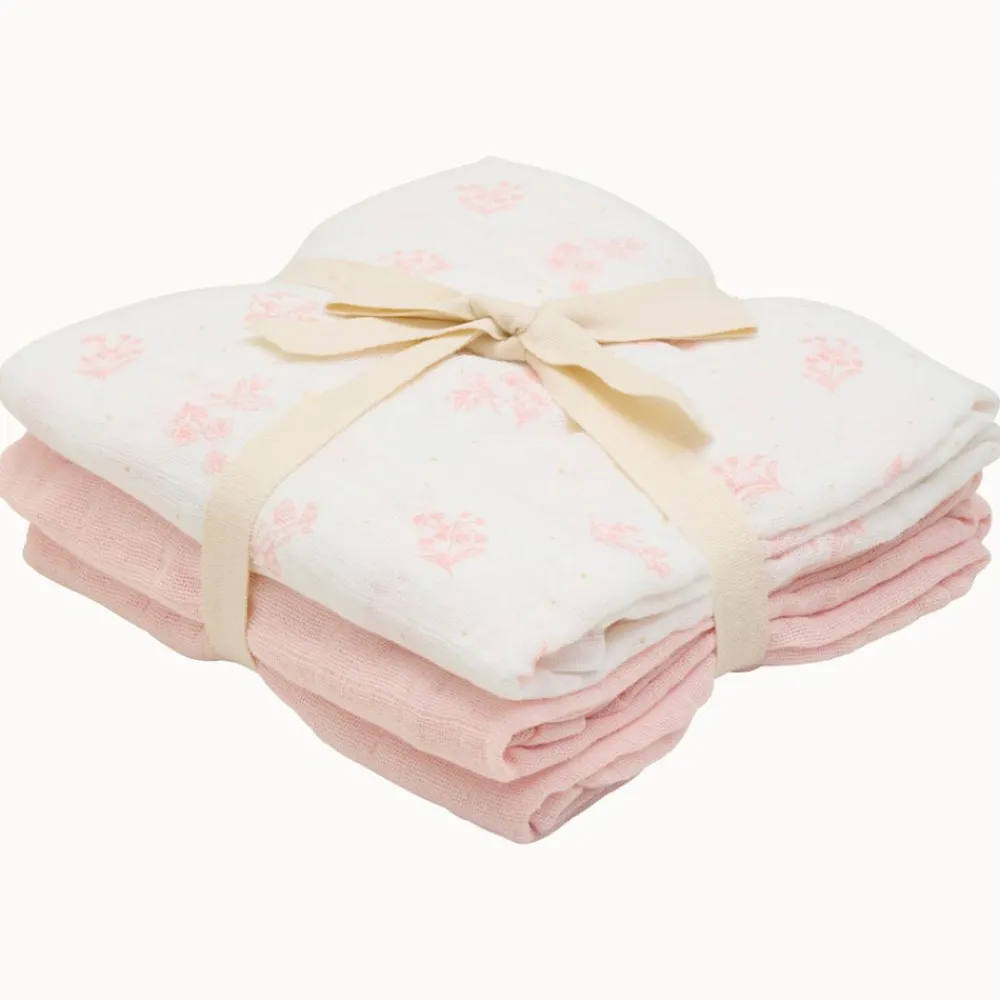 Pippi Gassklut, , Muslin, Veiled Rose, 3pk