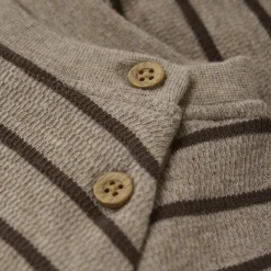 Genser, EnFant, LS Stripe, Pine Bark Discount