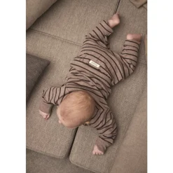 Genser, EnFant, LS Stripe, Pine Bark Discount