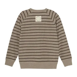 Genser, EnFant, Stripe, Pine Bark Best