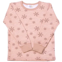 Joha Genser, , Ull/Bambus, Snowflake, Peach New