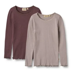 Wheat Genser 2pk, , Reese, Purple Fudge Discount