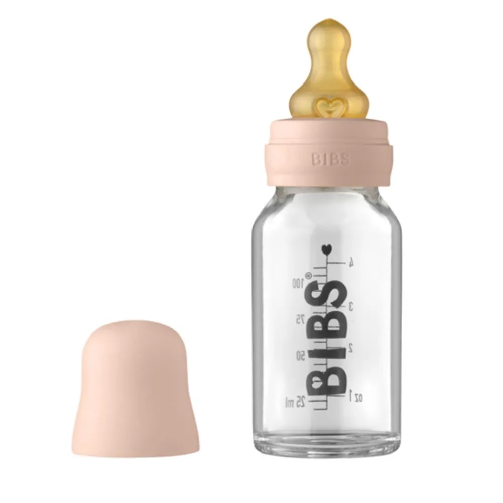 Bibs Glassflaske, , Latex, 110ml, Blush