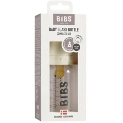Bibs Glassflaske, , Latex, 110ml, Ivory Discount