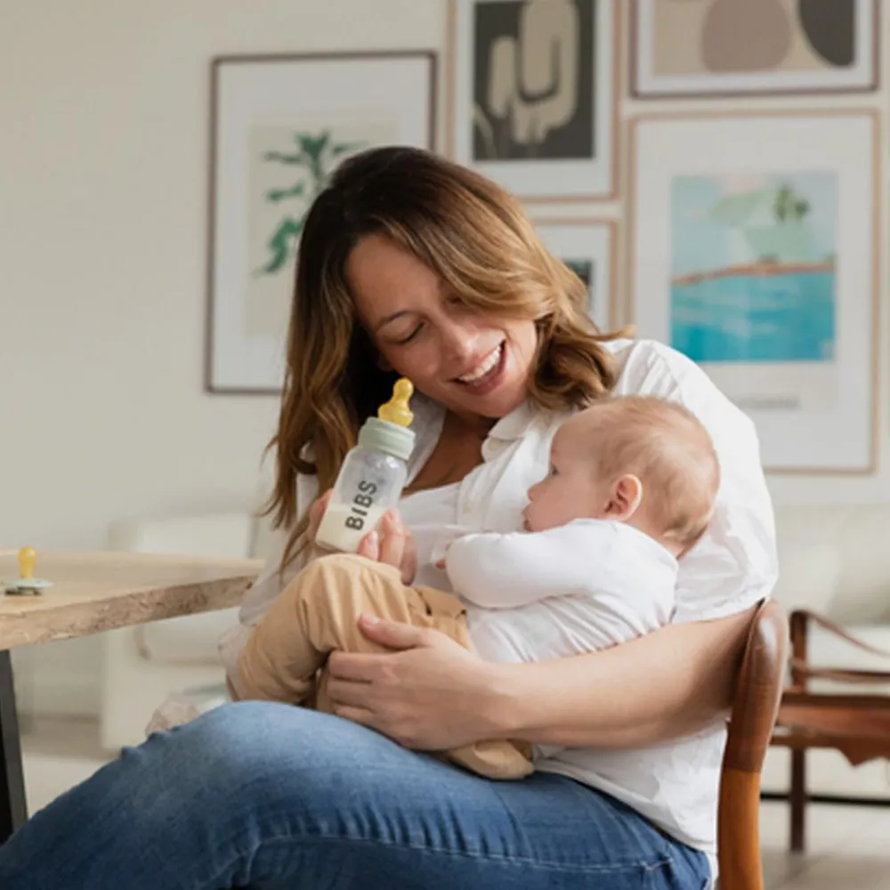 Bibs Glassflaske, , Latex, 225ml, Ivory Discount