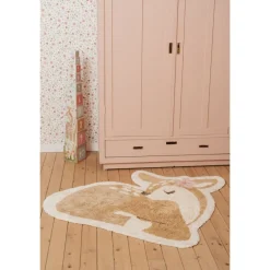 Little Dutch Gulvteppe, , Deer, 103x110 cm Hot