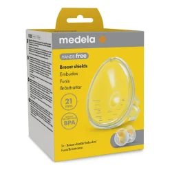 Medela Hands-free Breast Shield, , 21 mm, 2stk Outlet