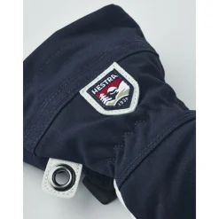 Hestra Hansker, , Army Leather Heli Ski Jr, Navy New