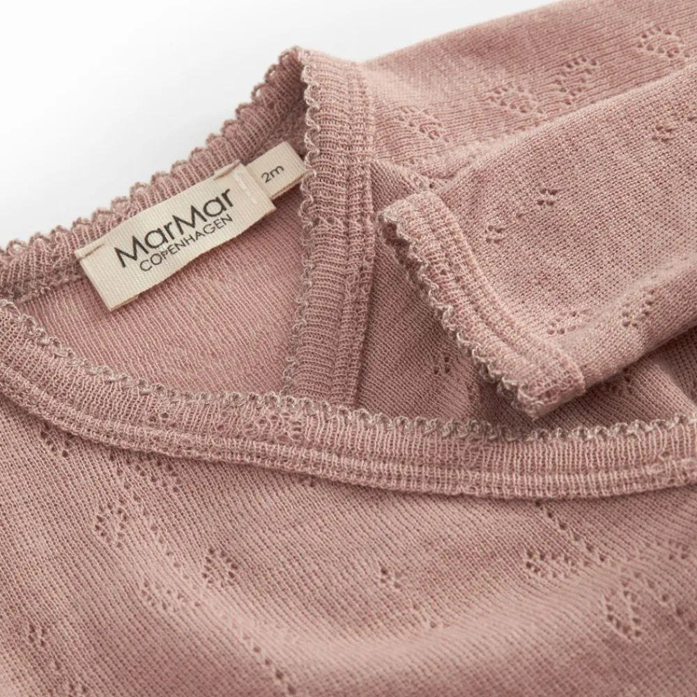 Marmar Heldress, , Wool Pointelle, Rula, Burnt Rose Sale