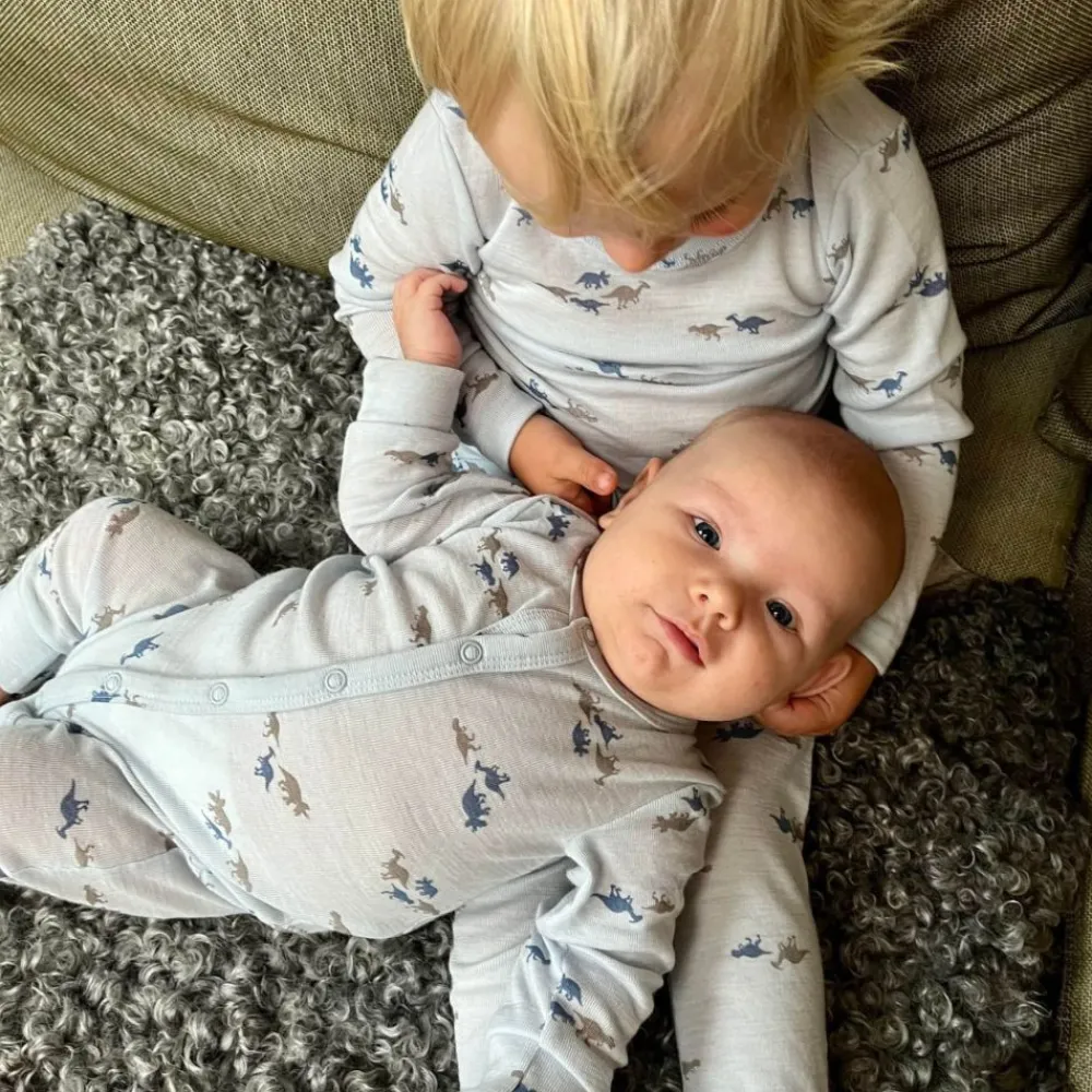 Helledussen Heldress, Merinoull, , Lyseblå Online