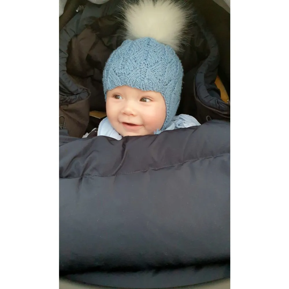 4ME Helledussen vinter Vognpose - Dark Royal Blue Clearance