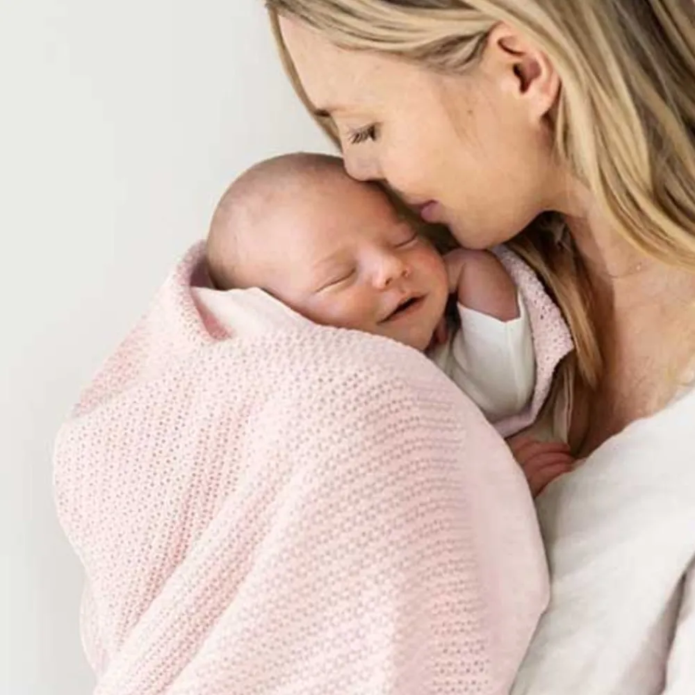 Helseteppe, Vinter & Bloom, 2pk, Bright White/Baby Pink Hot