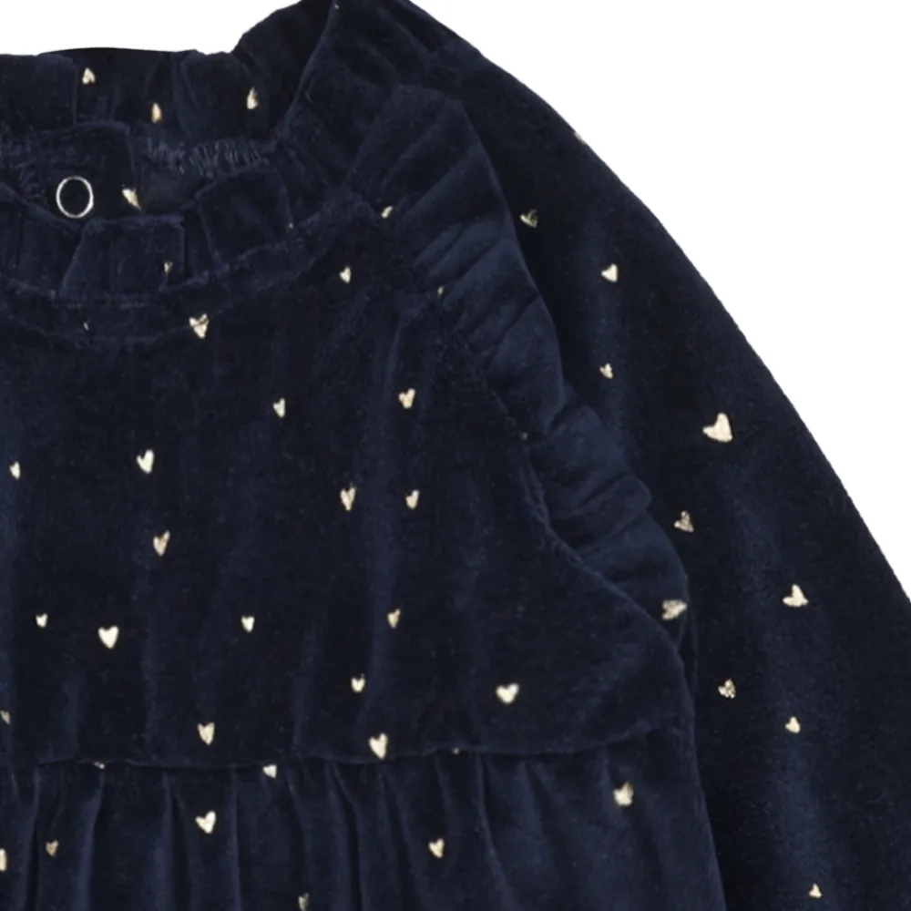 Hust & Claire Hust&Claire Kjole, Kis Gold, More Navy Online