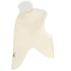 Huttelihut Balaclava Ull/Alpaca Pompoms, Tofu Discount