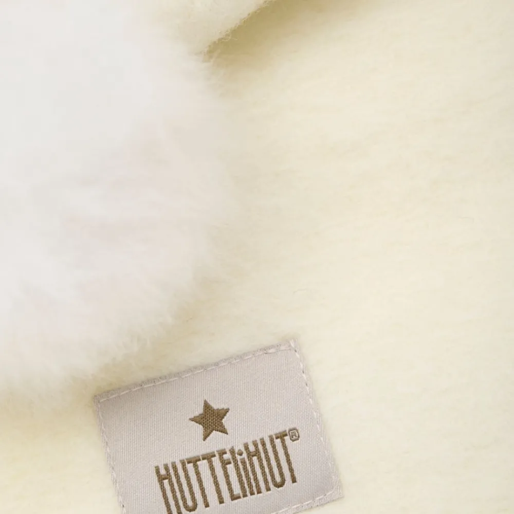 Huttelihut Balaclava Ull/Alpaca Pompoms, Tofu Discount