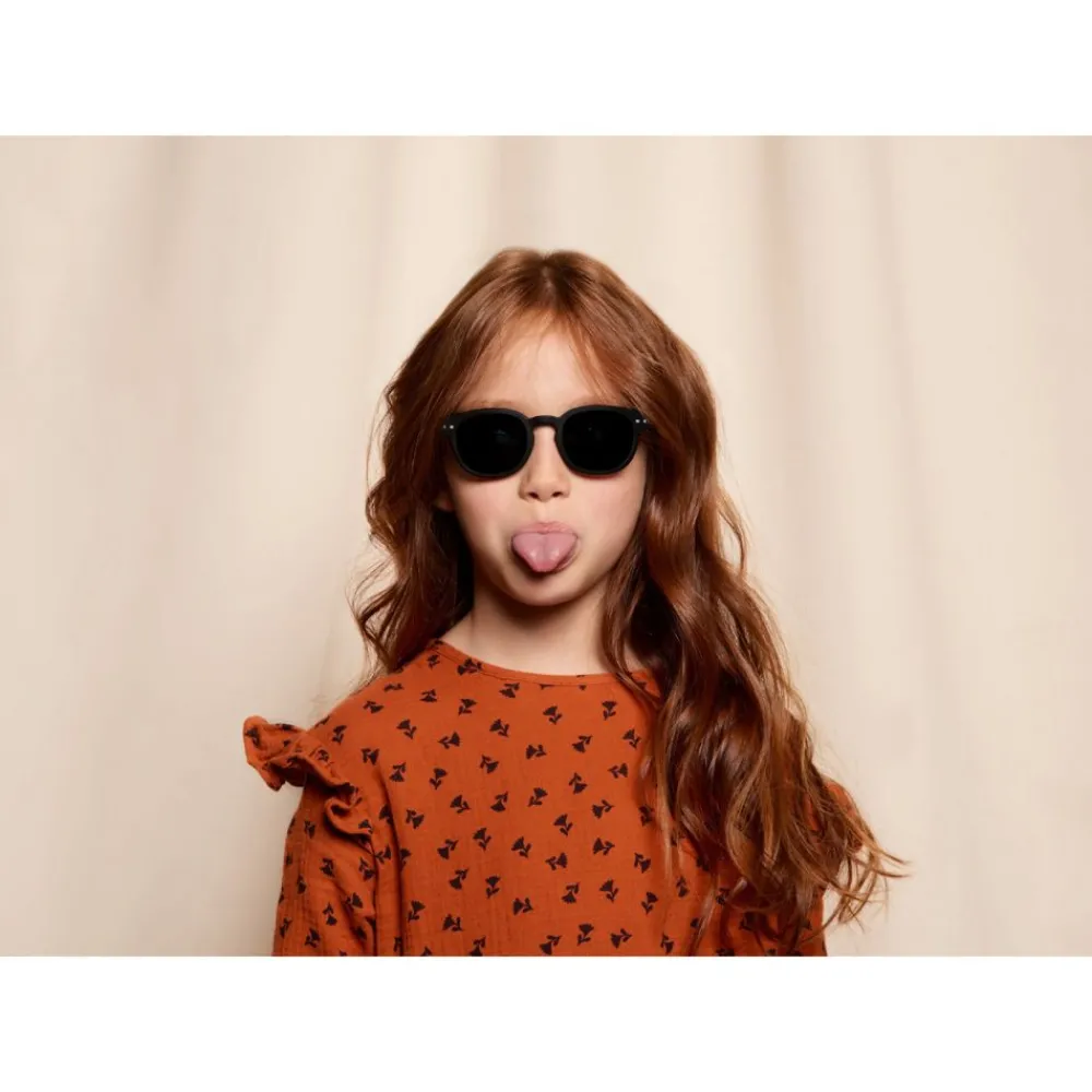 Izipizi ® #C Sun Junior Solbriller 5-10 år, Black New