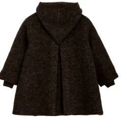 Huttelihut Jakke, , Hood Wool w. Lining, Dark Brown Melange Online