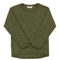 Joha Genser Merinoull, Colorful, Drk. Olive Discount