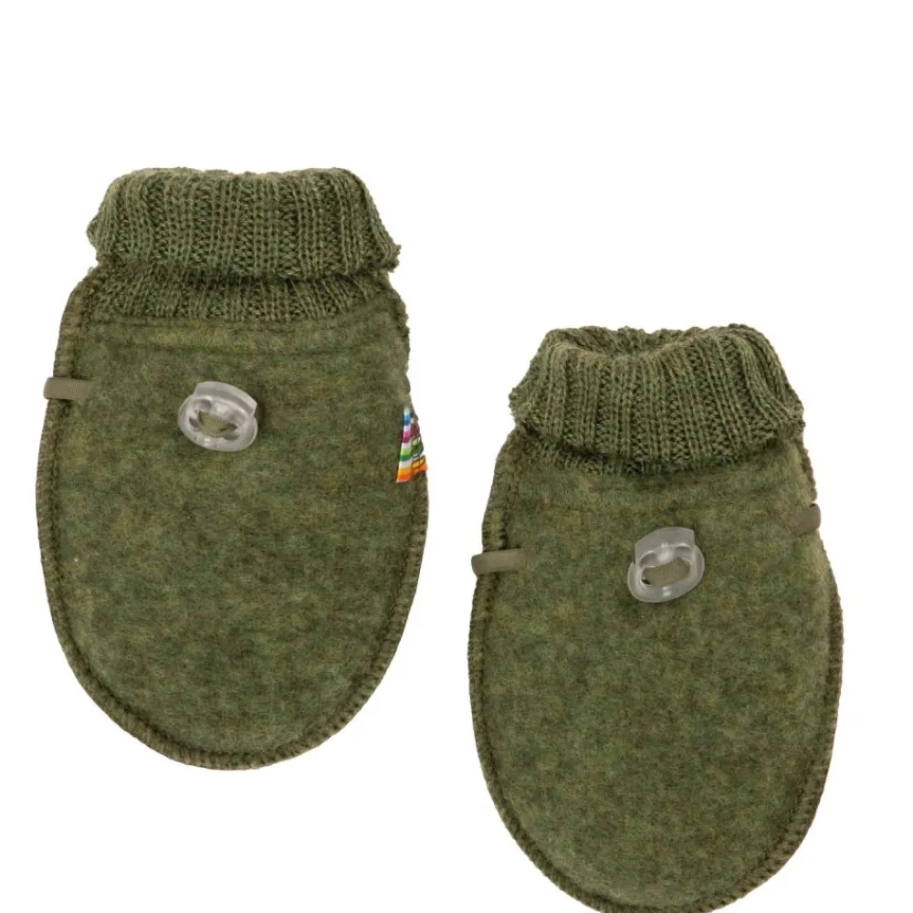 Joha Votter Soft Merinoull, Colorful, Drk.Olive