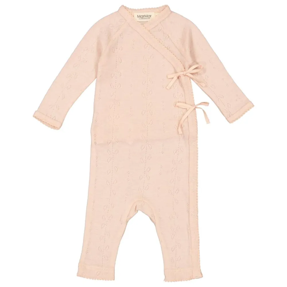 Marmar Jumpsuit, , Wool Pointelle, Rula, Sheer Rose Sale