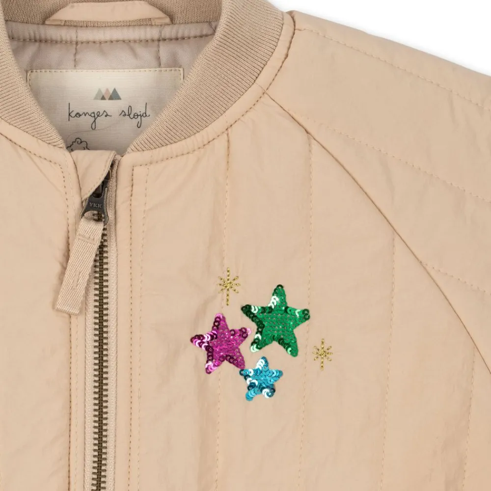 Konges Sløjd Juno Sequin Bomber Jacket, , Frappè