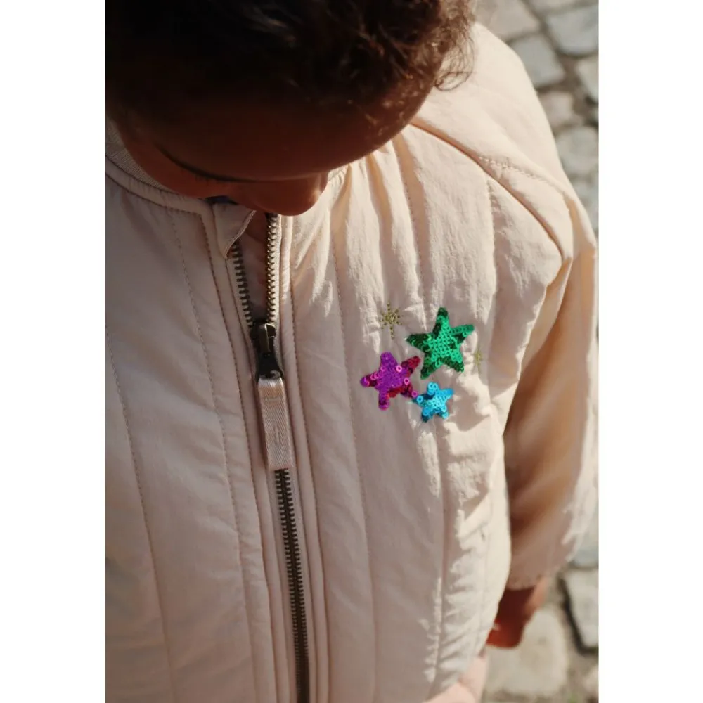 Konges Sløjd Juno Sequin Bomber Jacket, , Frappè