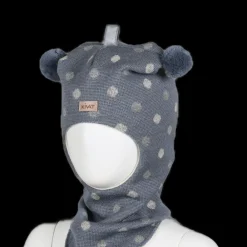 Kivat Balacalava Ull, Dots Grå