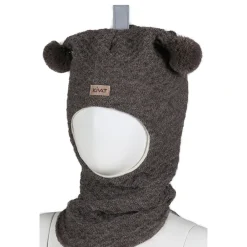 Kivat Balaclava Merinoull, Brun Discount