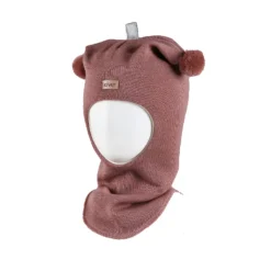 Kivat Balaclava Ull, Dus Rosa m/logo