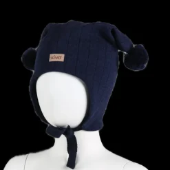 Kivat Lue Ull m/logo, Mørk Blå Hot