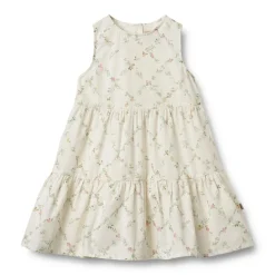 Wheat Kjole, , Luise, Ivory Flowers New
