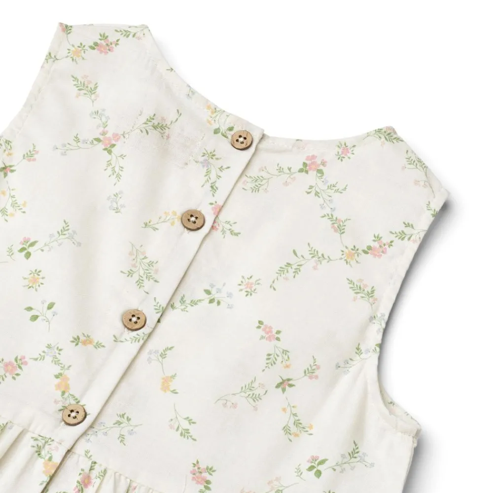 Wheat Kjole, , Luise, Ivory Flowers New