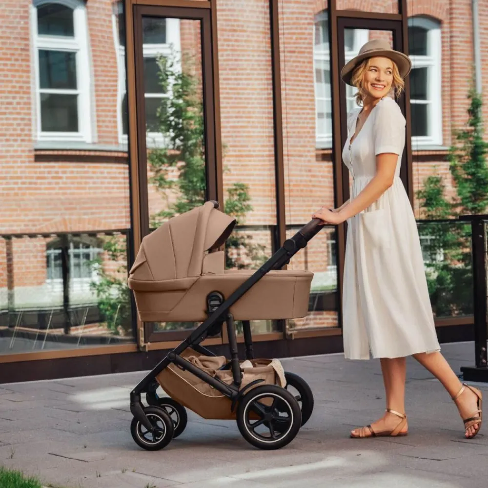 Britax Komplett barnevogn, , Smile 5Z, Warm Caramel Lux + Baby-Safe Pro & Base 5Z Vario