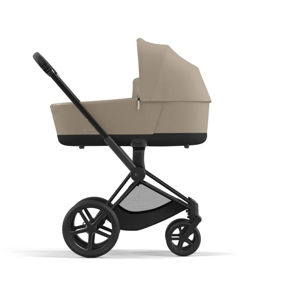 Cybex Komplett barnevogn, , Priam, Matt Black/Cozy Beige Hot