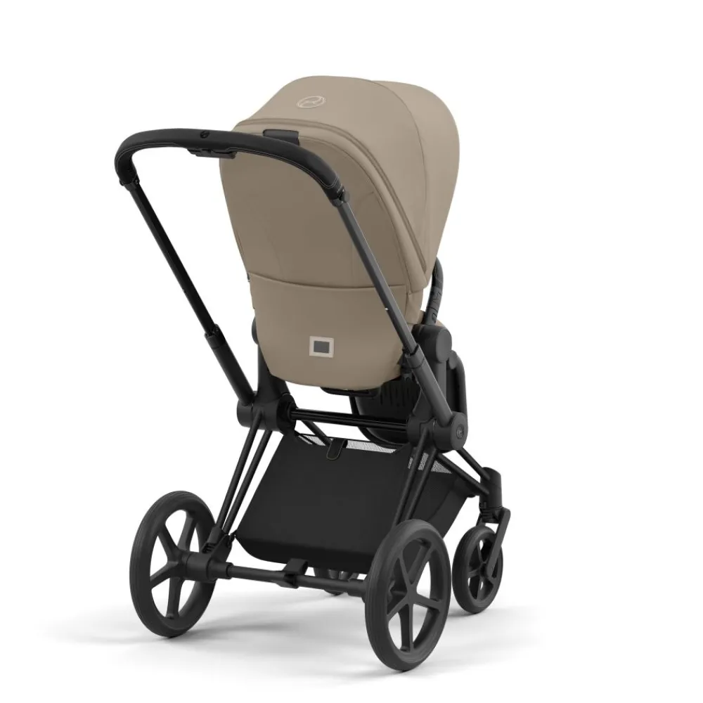 Cybex Komplett barnevogn, , Priam, Matt Black/Cozy Beige Hot