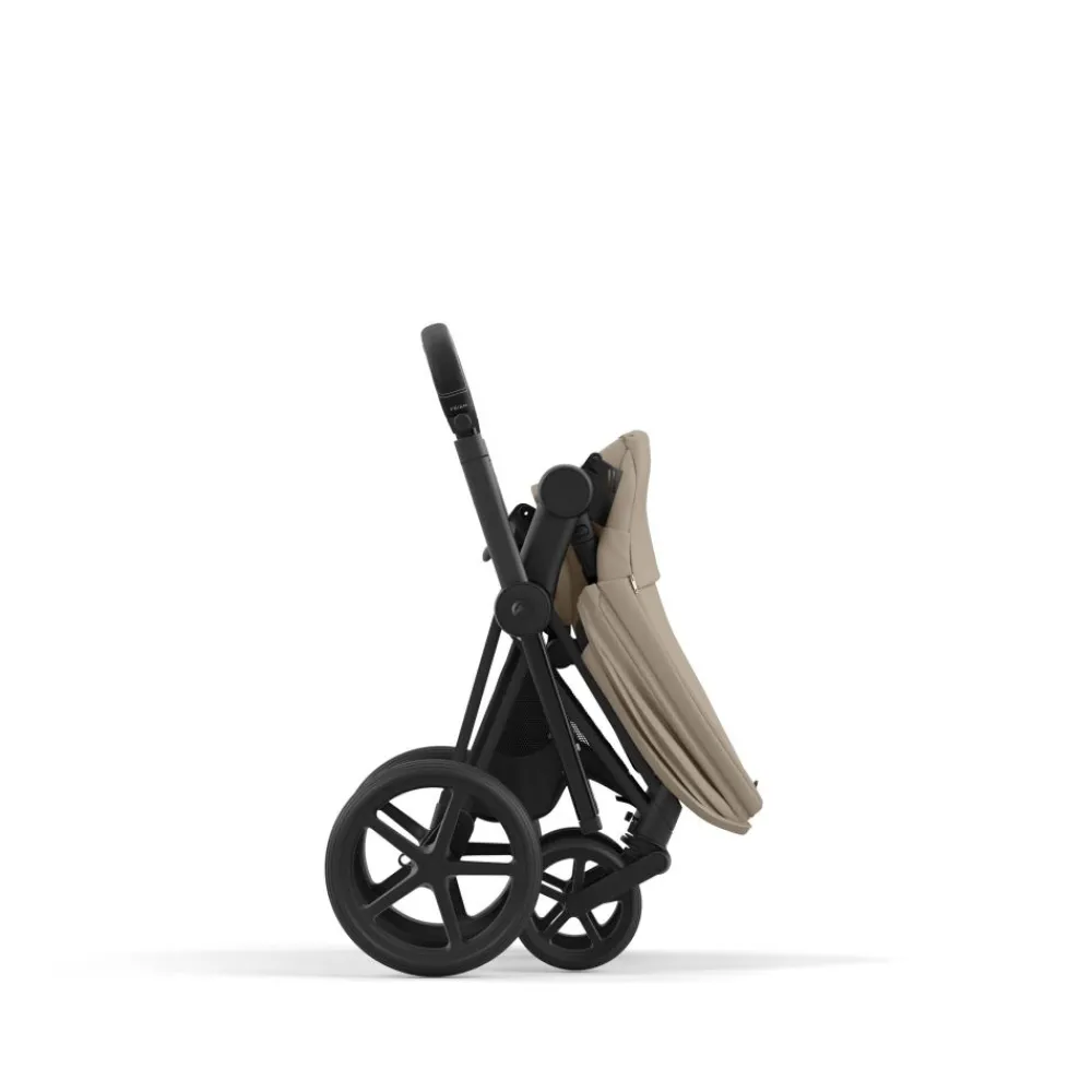 Cybex Komplett barnevogn, , Priam, Matt Black/Cozy Beige Hot
