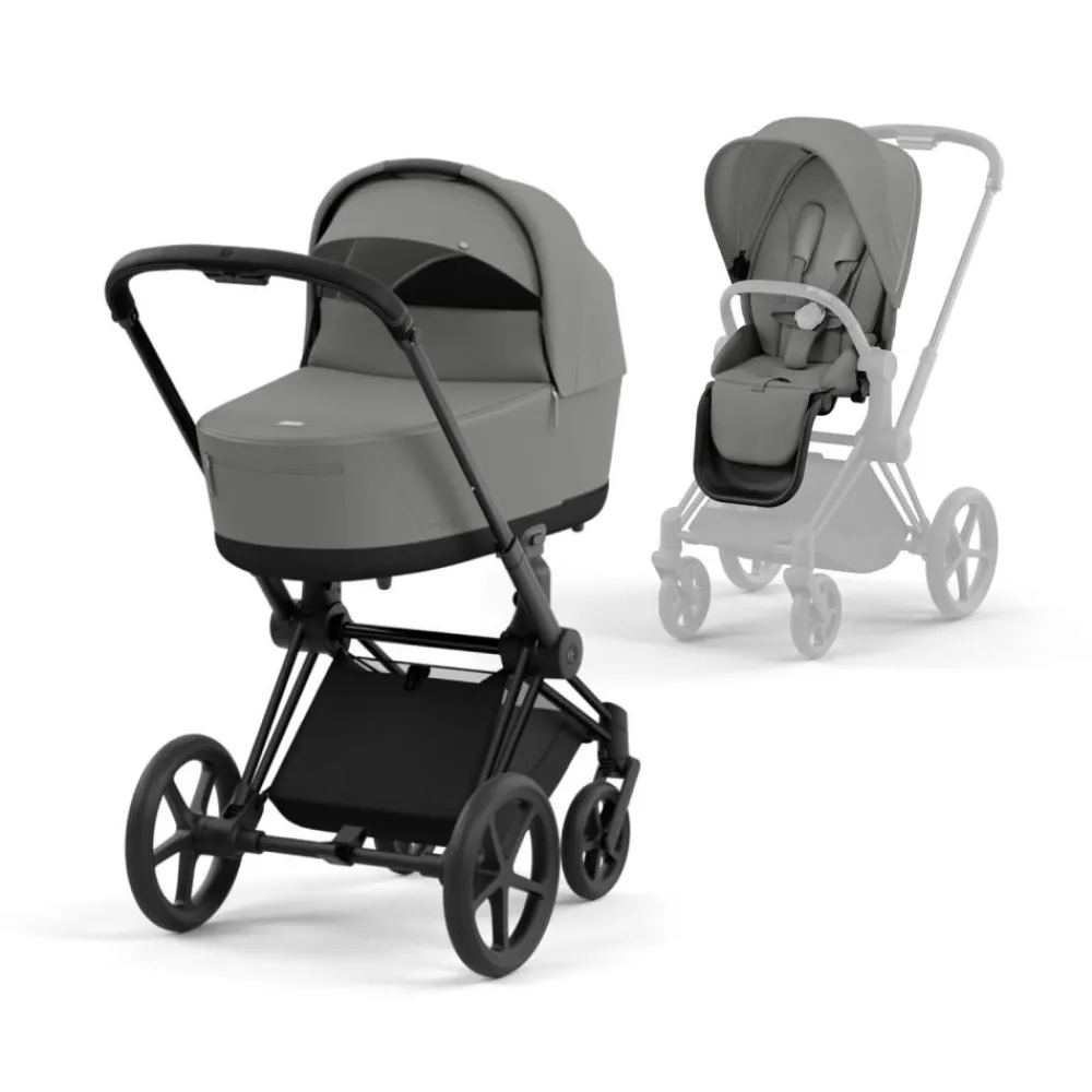 Cybex Komplett barnevogn, , Priam, Matt Black/Mirage Grey Online