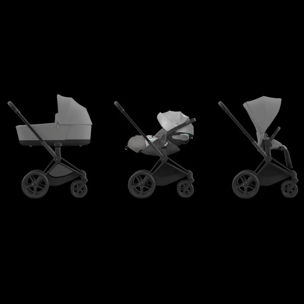 Cybex Komplett barnevogn, , Priam, Matt Black/Mirage Grey Online