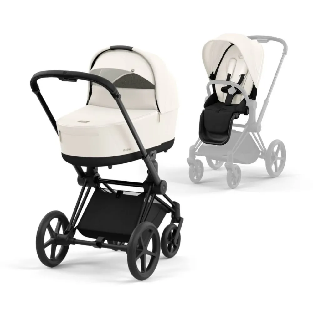 Cybex Komplett barnevogn, , Priam, Matt Black/Off White Discount